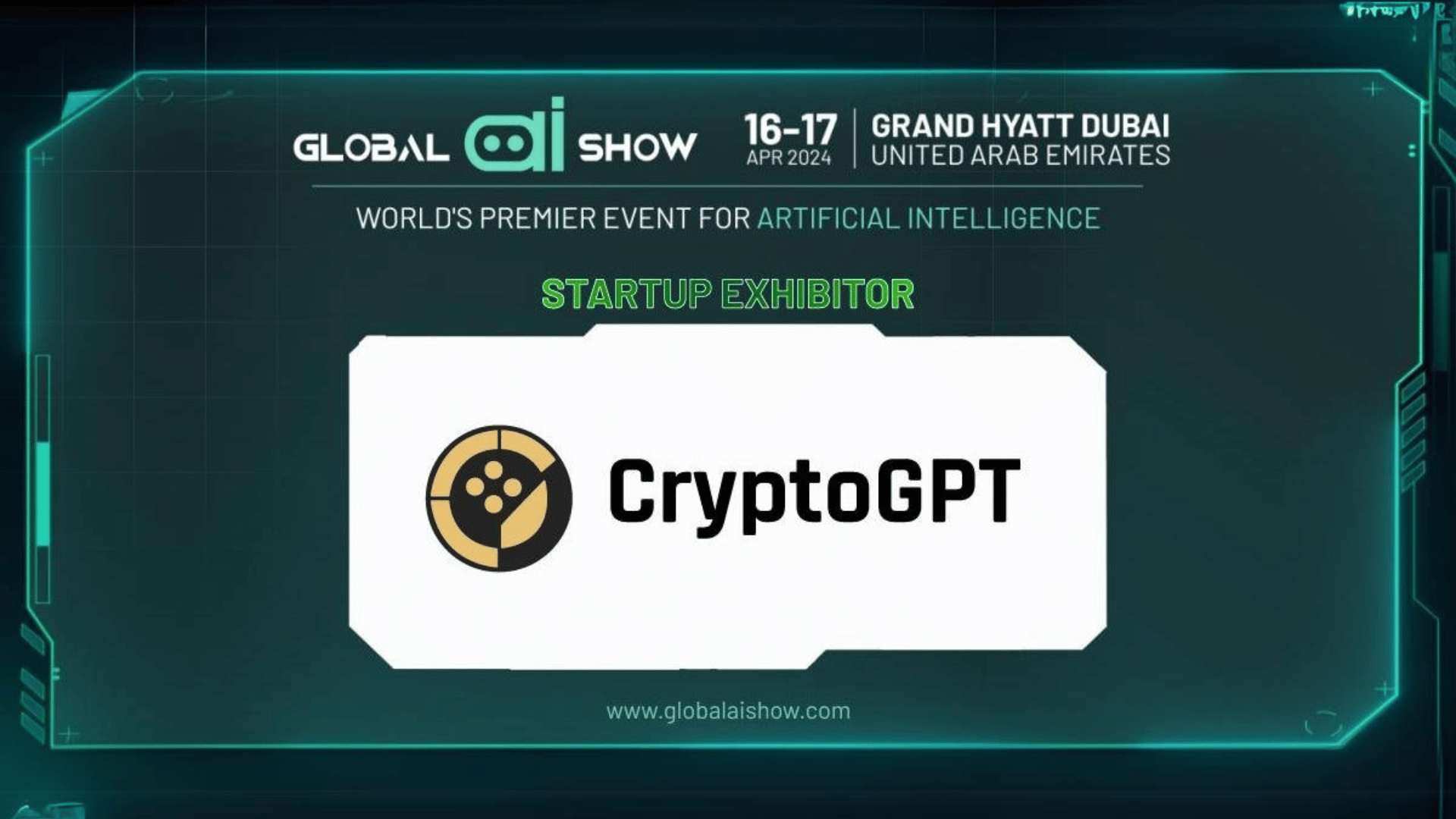 cryptogpt at global ai show